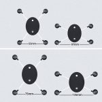 Auto-Kopfstützenhalterung, Motorrad-Rückspiegel-Handyhalterung. Stil:, 4 Claw Small Back Clips, 4 Claw Large Back Clip, 6 Claw Small Back Clip (engineering plastic), Plate Clamp – Bild 3