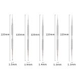 SKU000603 2 Sets Edelstahllegierung Nagelpunkt Bohrstift – Bild 3