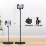 Xiaotian Desktop-Metall-Projektionsmaschinenhalterung, anhebbarer Teleskophalter, Stil:, L22 Desktop Lifting Version, L22 Floor Standard Version, L22 Floor Lifting Version – Bild 7