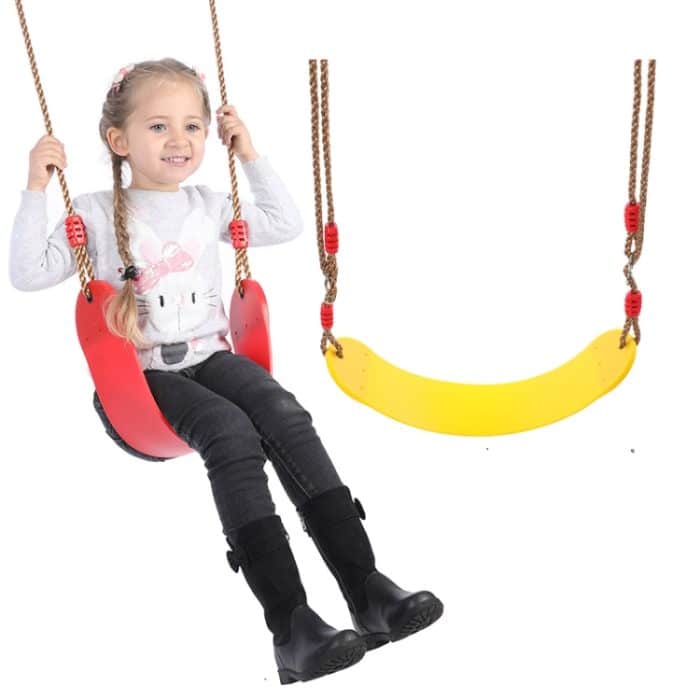 Indoor- und Outdoor-Sportarten Kinder Swing Eva Soft Board Swing, zufällige Farblieferung – Bild 1