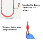 Indoor- und Outdoor-Sportarten Kinder Swing Eva Soft Board Swing, zufällige Farblieferung – Bild 5