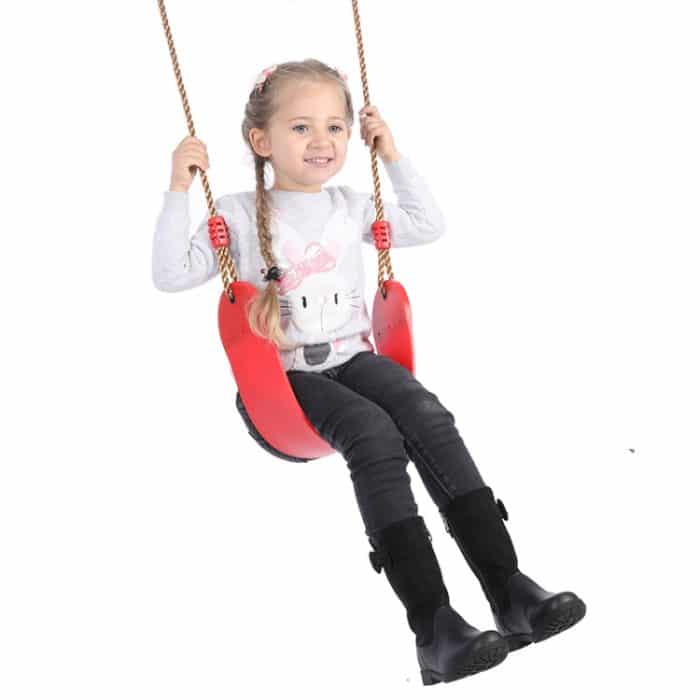 Indoor- und Outdoor-Sportarten Kinder Swing Eva Soft Board Swing, zufällige Farblieferung – Bild 6