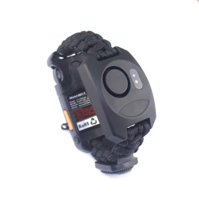 TBD05720468.jpg Multifunktional geflochtene Regenschirm Seiluhr Alarm Armband Outdoor Survival Armband – Bild 1