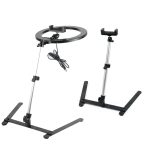 FP-10 Desktop-Multifunktions-Fotografie-Unterstützung, Telefon-Live-Ständer, LED-Fülllicht, Spezifikation:, Desktop Bracket + Phone Clip, Desktop Bracket + Clip + Ring Lamp – Bild 2