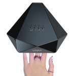 SAMVI 48W Intelligente Diamant Nagellampe Doppellichtquelle Infrarot-Sensation Schnelle Trockene Nagel-Phototherapie-Maschine, EU-Stecker