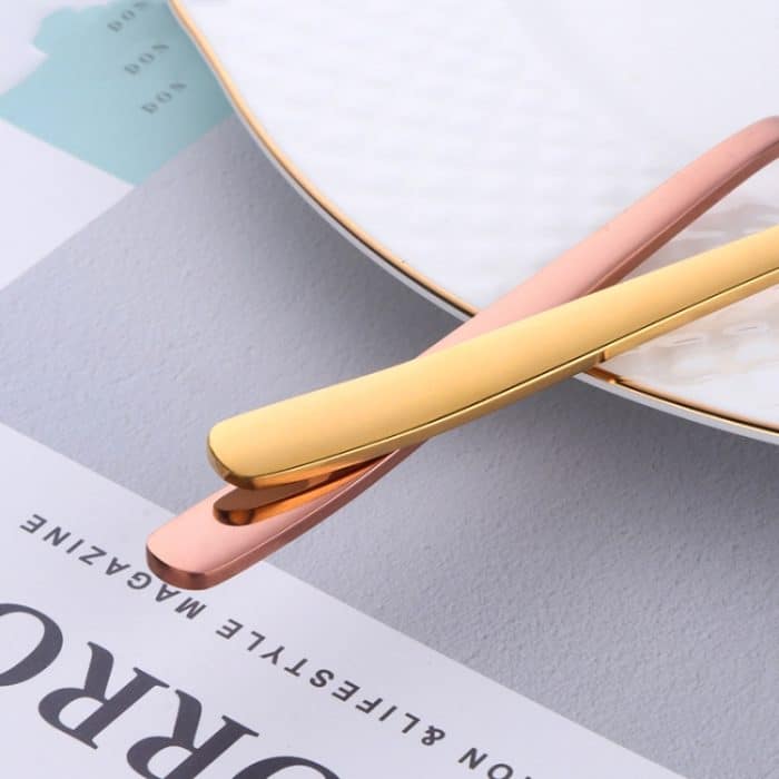 3 Stück Instant-Nudelgabel aus Edelstahl, Mehrzweck-V-förmiges Messer, Gabel und Löffel, All-in-One-Geschirr, Fork Spoon (Silver), Fork Spoon (Gold), Fork Spoon (Rose Gold), Fork Spoon (Black), Fork Spoon (Blue), Fork Spoon (Purple), Fork Spoon (Colorful) – Bild 5