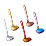 Öllöffel aus Edelstahl 304, verdickter Suppenlöffel, zum Ausgießen von Soße, Soup Spoon (Silver), Soup Spoon (Magic Colorful), Soup Spoon (Golden), Soup Spoon (Rose Gold), Soup Spoon (Magic Red) – Bild 2