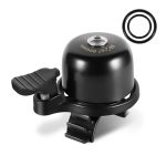 WEST BIKING YP0706048 Fahrrad Kupferklingel Mountainbike Miniklingel, West Biking Bicycle Bell(Black), West Biking Bicycle Bell(Golden)