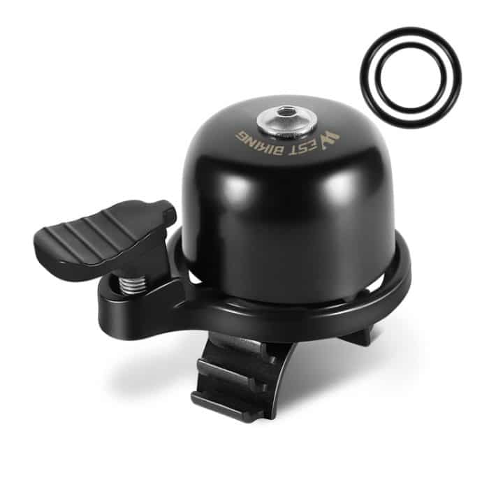 TBD0572070801A.jpg WEST BIKING YP0706048 Fahrrad Kupferklingel Mountainbike Miniklingel, West Biking Bicycle Bell(Black), West Biking Bicycle Bell(Golden) – Bild 1