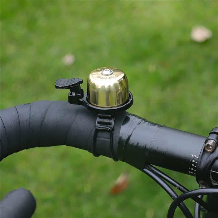 WEST BIKING YP0706048 Fahrrad Kupferklingel Mountainbike Miniklingel, West Biking Bicycle Bell(Black), West Biking Bicycle Bell(Golden) – Bild 7