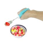 Biegbare Selbstbedienungsgabel aus Edelstahl 304 für Behinderte und ältere Menschen, Fork – Bild 6