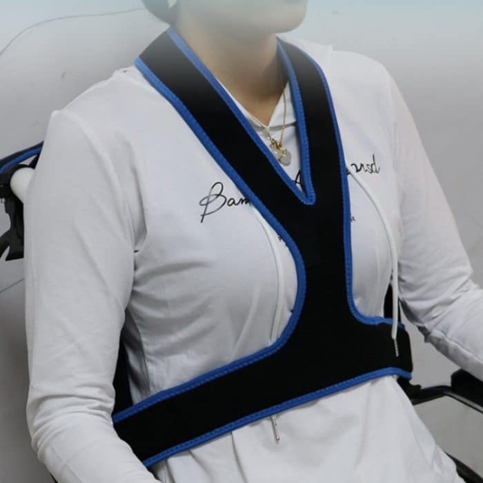 Elastischer, kippsicherer Befestigungsgurt für Behindertenrollstühle – Bild 5