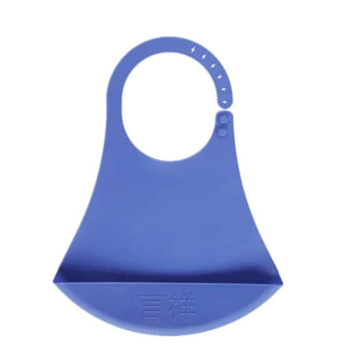 Yanxiang Ältere Menschen essen wasserdichtes Silikon-Lätzchen für Erwachsene, verbreiterte Einweg-Speicheltasche, Silicone Waterproof Bib – Bild 2