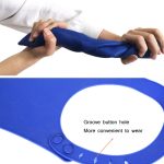 Yanxiang Ältere Menschen essen wasserdichtes Silikon-Lätzchen für Erwachsene, verbreiterte Einweg-Speicheltasche, Silicone Waterproof Bib – Bild 4