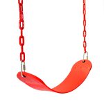 Indoor- und Outdoor-Kinder-Fitness EVA Soft Board Swing mit Kette, zufällige Farblieferung – Bild 4