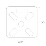 Intelligente Bluetooth-Gewichtswaage für zu Hause, Körperfettmessung, Gesundheitswaage, Charge Model – Bild 2
