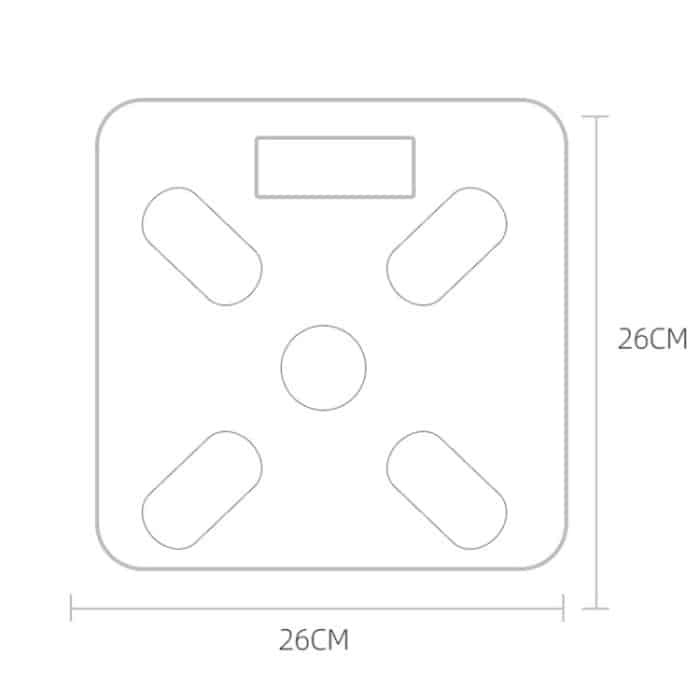 Intelligente Bluetooth-Gewichtswaage für zu Hause, Körperfettmessung, Gesundheitswaage, Charge Model – Bild 2