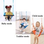 Abnehmbarer Drei-in-Eins-Wachstumstyp-Kombination Swing Chair Baby Swing, zufällige Farblieferung – Bild 3