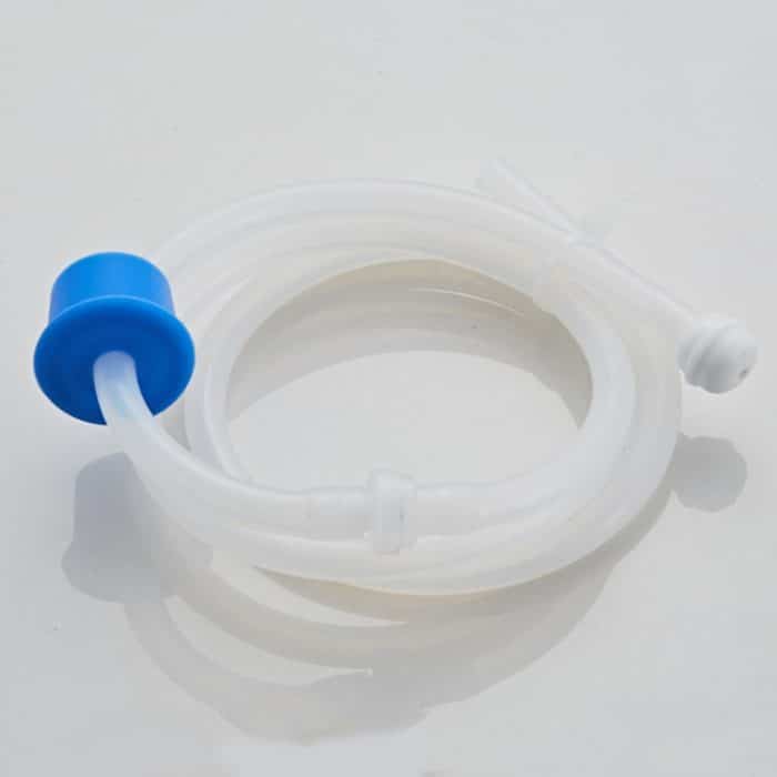 304 Edelstahl Waschbecken Seifenspender Pumpenkopfverlängerung Silikonschlauch Badezimmer Händewaschen Reinigung Seifenspender, 9508N-02 Pump Head – Bild 3