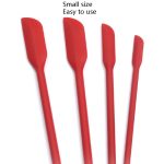 2 Sets 4-in-1 Mini-Spitzschaber aus Silikon zur Verlängerung von Kosmetikflaschen, Schaber, Marmeladenspatel-Set, 4 in 1 Red, 4 in 1 Black, 4 in 1 Colorful, 4 in 1 Purple, 4 in 1 Green – Bild 4
