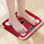 ISCRLE7 Smart Weight Scale Bluetooth-Körperfettmessgerät, Charging Model(Rose Gold), Charging Model(Bright Black), Charging Model(Red), Battery Model(Rose Gold), Battery Model(Red), Battery Model(Bright Black), Solar Energy Charging(Rose Gold)... – Bild 7