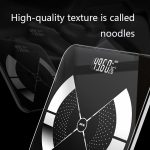 Gewichtswaage für zu Hause, genaue Waage für gesundes Körperfett, 26x26cm, 28x28cm – Bild 4