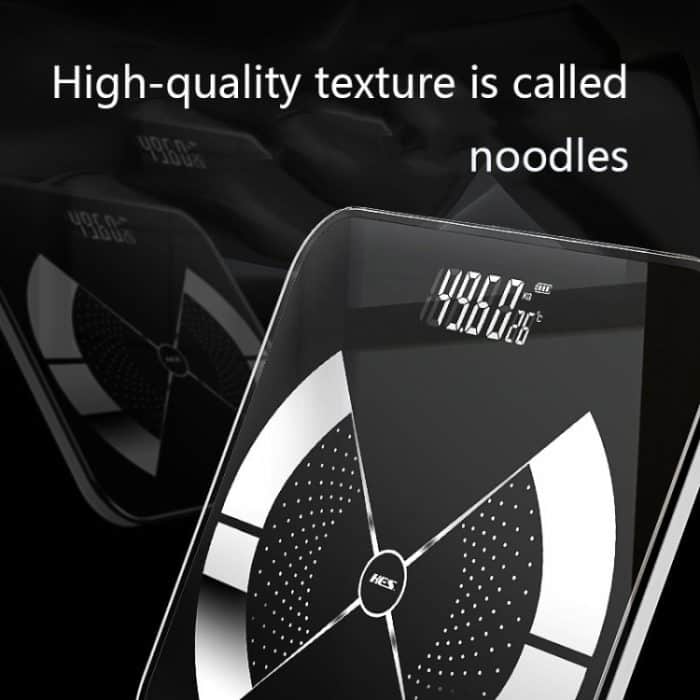 Gewichtswaage für zu Hause, genaue Waage für gesundes Körperfett, 26x26cm, 28x28cm – Bild 4