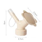 10 Stück Gießblumen-Düsenköpfe für Cola-Getränkeflaschen-Duschdüsen, Apricot, Green, White, Grey – Bild 7