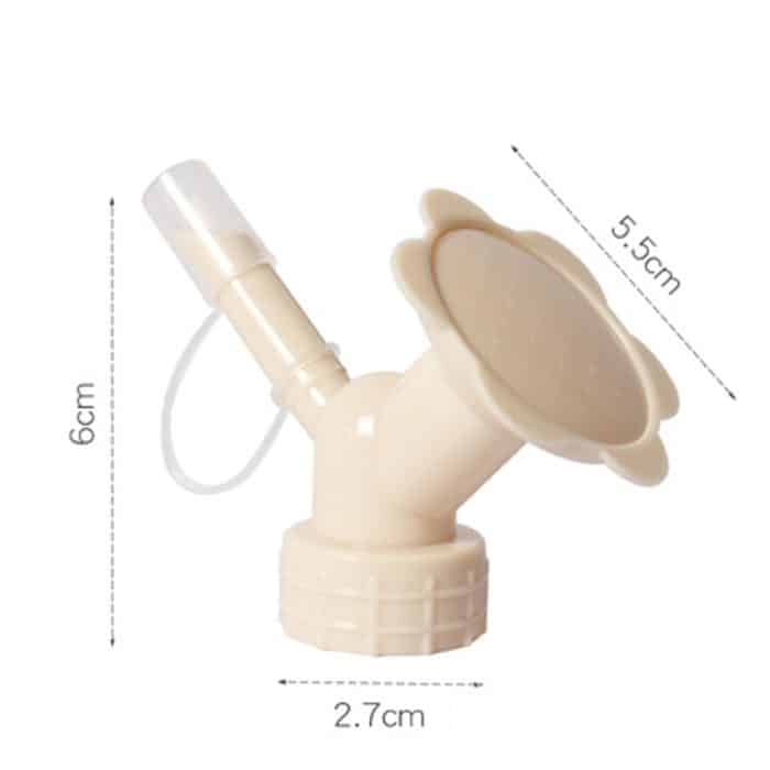 10 Stück Gießblumen-Düsenköpfe für Cola-Getränkeflaschen-Duschdüsen, Apricot, Green, White, Grey – Bild 7