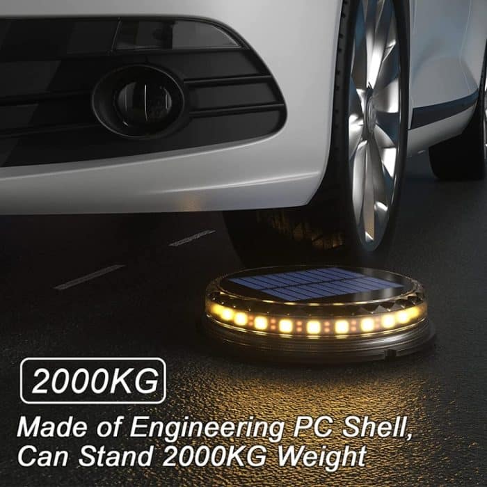 A21 LED-Untergrundlampe, Solar-Rasenleuchte, Außenhof-Garten-Landschaftsleuchte – Bild 5