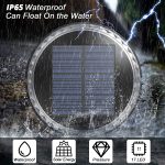 A21 LED-Untergrundlampe, Solar-Rasenleuchte, Außenhof-Garten-Landschaftsleuchte – Bild 6