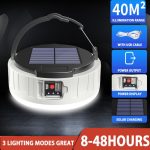 100W 37 LED Haushalts-Notlicht, mobiles Nachtmarktlicht, Campinglicht, HB207, HB208 Solar Power, HB209 Solar Power With RC – Bild 3