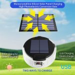 100W 37 LED Haushalts-Notlicht, mobiles Nachtmarktlicht, Campinglicht, HB207, HB208 Solar Power, HB209 Solar Power With RC – Bild 5