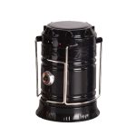 LED-Zeltlicht, solarbetrieben, wiederaufladbar, Campingleuchte, dehnbare, multifunktionale Laterne, unterstützt USB-Ausgang, EU-Stecker, Solar + EU Plug