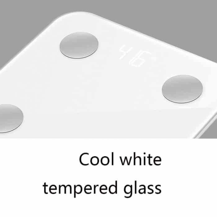 8066 Intelligente elektronische Körperfettwaage für Zuhause, Bluetooth-Gewichtswaage, Battery Style(White), Charging Style(White) – Bild 6