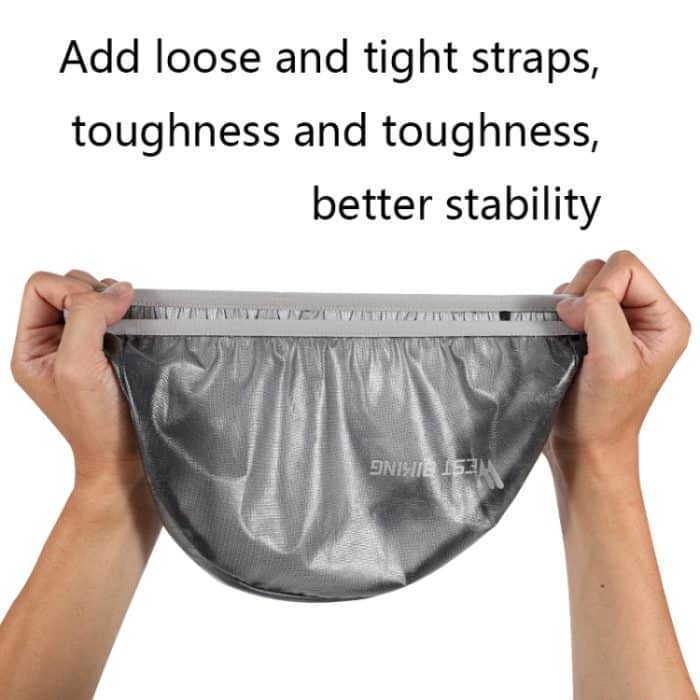 2 Stück WEST BIKING YP0708080 Mountainbike-Fahrrad-Fahrradhelm, winddicht, staubdicht, reflektierend, Regenschutz, WEST BIKING YP0708080(Dark Grey), WEST BIKING YP0708080(Blue) – Bild 4