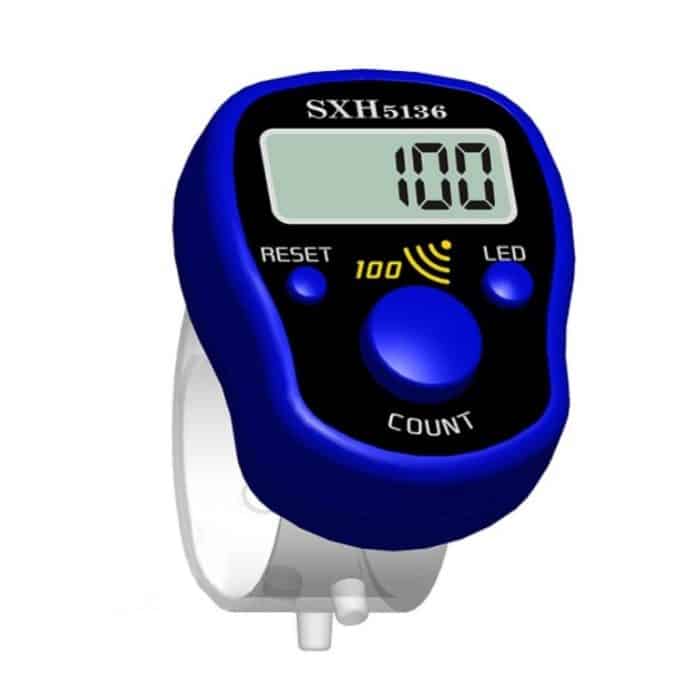 4 stücke LED leuchtender elektronischer Zähler mit Toninnerungsfunktion nach hundert, zufälliger Farblieferung – Bild 1