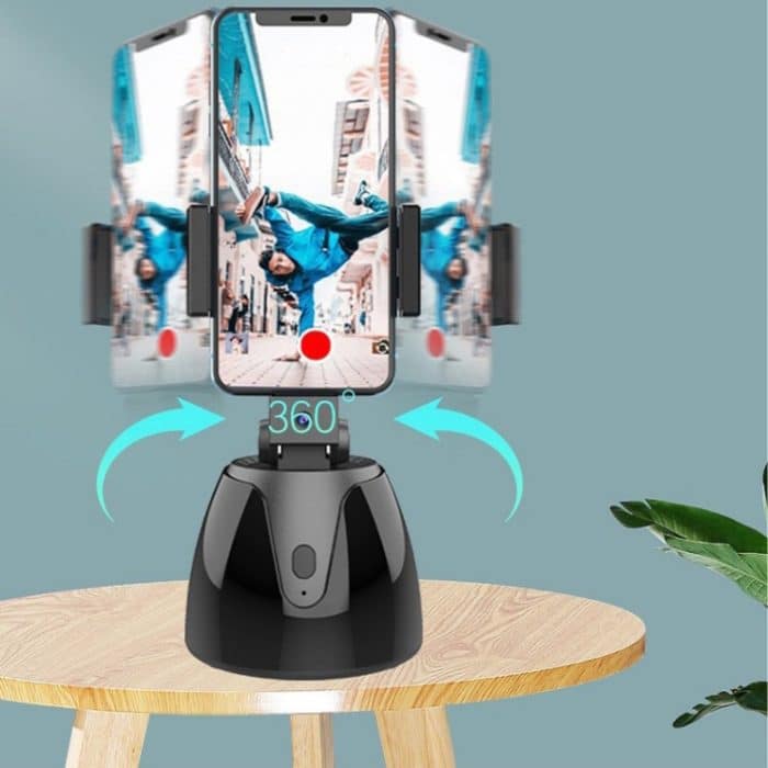 360-Grad-Stativköpfe für intelligente Follow-up-Selfie-Live-Videoaufnahmen, Battery Tripod Heads, Charging Tripod Heads – Bild 2