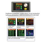 Colourful Screen DC 6,0–36 V auf 0,6–36 V 5 A Step-Down-stabilisiertes Netzteil Konstantspannung Strom Buck Power Converter Netzteil Einstellbares Modul, SK3580 – Bild 6