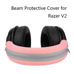 2 Stück Headset-Schwammhülle für Razer V2, Head Beam Protective Cover(Black), Head Beam Protective Cover(White), Head Beam Protective Cover(Green), Head Beam Protective Cover(Pink), Round(Black), Round(Black Green Net ), Ellipse(Black)... – Bild 6
