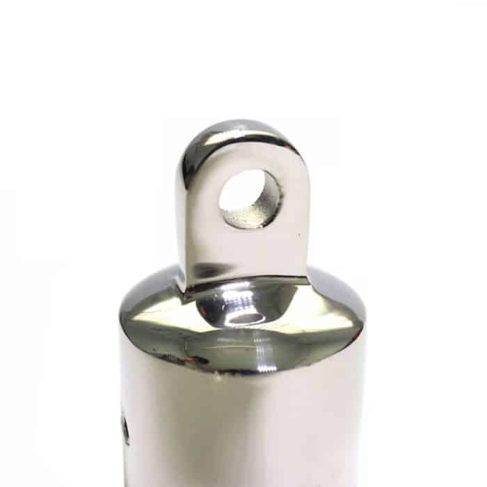 Gewöhnliche Single Top Silk Slip Cap 316 Edelstahl Yacht RV Markisenzubehör, 19mm, 20mm, 22mm, 25mm, 30mm, 32mm – Bild 4