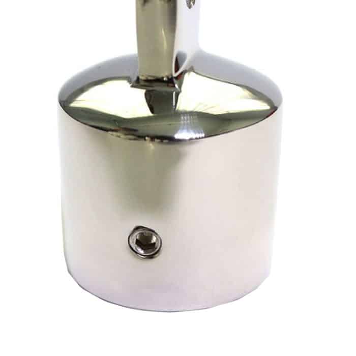 Gewöhnliche Single Top Silk Slip Cap 316 Edelstahl Yacht RV Markisenzubehör, 19mm, 20mm, 22mm, 25mm, 30mm, 32mm – Bild 5