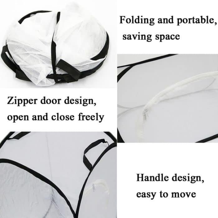 Faltungsräume Butterfly Insektenkäfig Tragbarer Beobachtungskäfig, zufällige Farblieferung – Bild 4