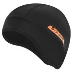 West Biking YP0201294 Sommermütze aus Eisseide, winddichte Kapuze, atmungsaktive und schnell trocknende Helmfutterkappe, Ice Silk Hat Riding Cap(Black), Ice Silk Hat Riding Cap(Gray)