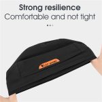 West Biking YP0201294 Sommermütze aus Eisseide, winddichte Kapuze, atmungsaktive und schnell trocknende Helmfutterkappe, Ice Silk Hat Riding Cap(Black), Ice Silk Hat Riding Cap(Gray) – Bild 5