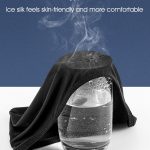 West Biking YP0201294 Sommermütze aus Eisseide, winddichte Kapuze, atmungsaktive und schnell trocknende Helmfutterkappe, Ice Silk Hat Riding Cap(Black), Ice Silk Hat Riding Cap(Gray) – Bild 6