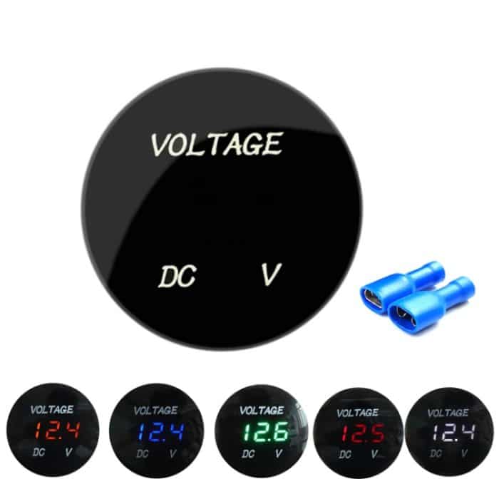 DC12-24V Autobatterie DC Digitalanzeige Spannungsmesser Modifiziertes Messgerät, DC12-24V(Blue Light), DC12-24V(Red Light), DC12-24V(Green Light), DC12-24V(White Light), DC12-24V(Orange Light) – Bild 2