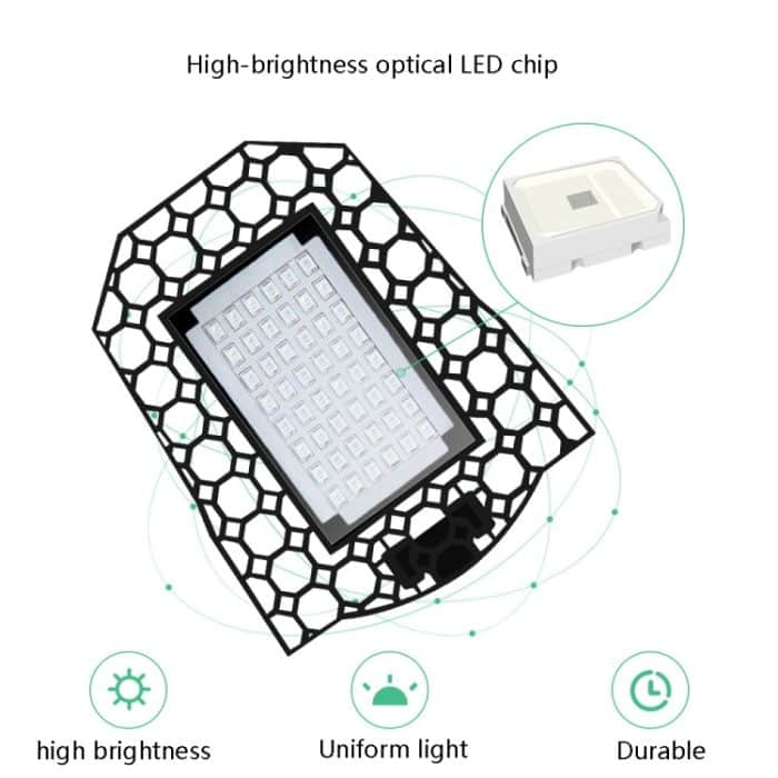 LED-Pflanzenlampe, Vollspektrum-Fülllicht, Blumen-Pflanzenwachstumslampe, 100W, 120W, 150W – Bild 5