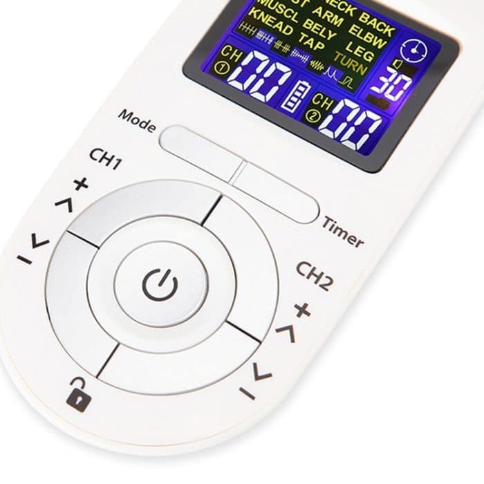 100B 12-Modus Digitales Meridian-Physiotherapie-Instrument Elektronisches Akupunkt-Puls-Akupunktur-Massagegerät, Battery Type – Bild 5