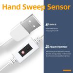 LED-Pflanzenfülllichtgürtel USB-Handscan-Dimmung Vollspektrum-Zimmerpflanzenlampe, 2 PCS 0.5m Waterproof, 1m Waterproof, 2m Waterproof, 3m Waterproof, 2 PCS 0.5m Non-waterproof, 1m Non-waterproof, 2m Non-waterproof, 3m Non-waterproof – Bild 3